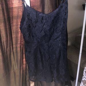 Forever 21 Navy Romper